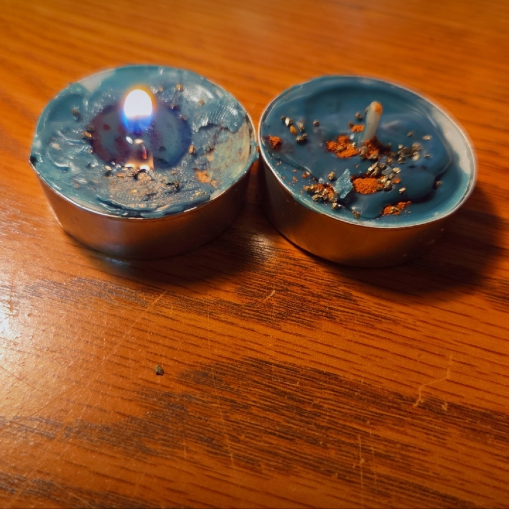 Reiki Money Flood Intention Tealights